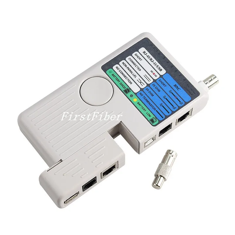 Новый удаленный тестер RJ11 RJ45 USB BNC LAN сетевого кабеля для UTP STP кабелей трекер