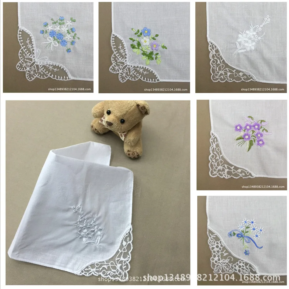 1 шт. хлопковый квадратный носовой платок с случайным отправлением полотенце