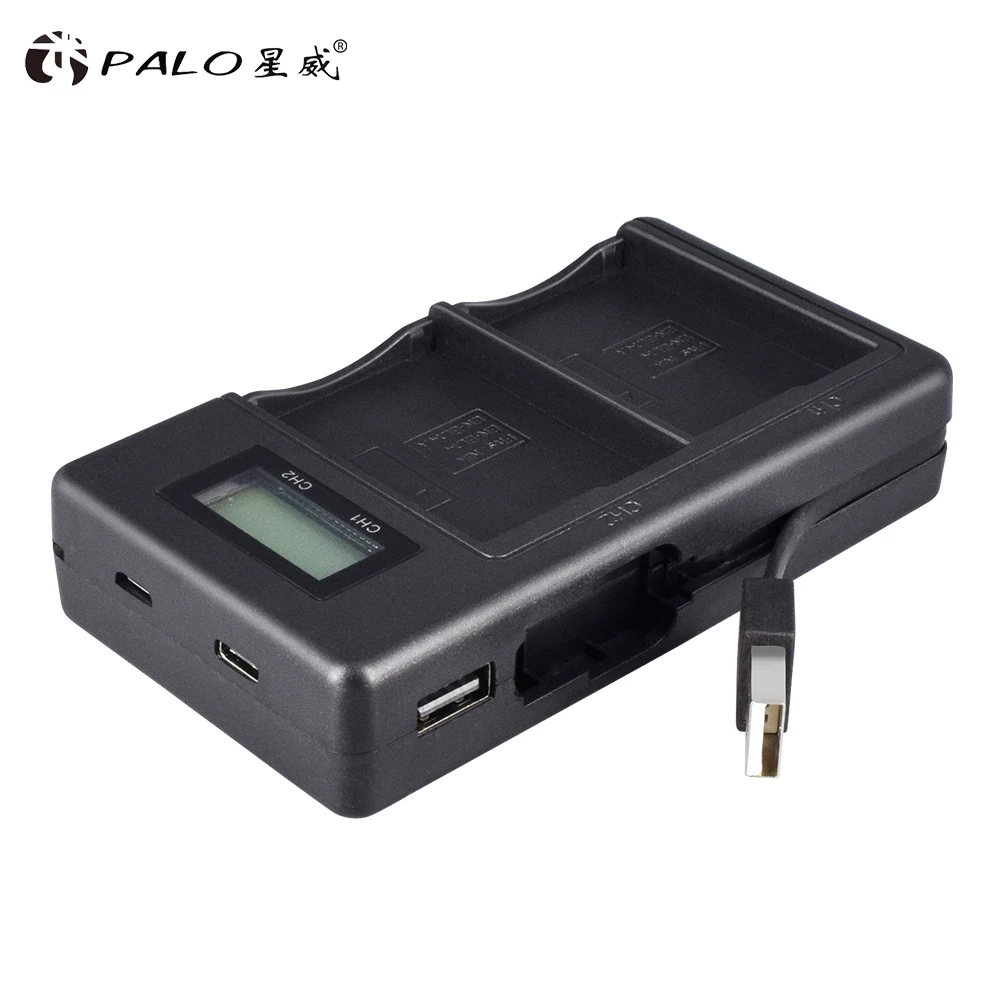 2 шт. EN-EL14 EN-EL14a ENEL14 EN EL14 EL14a батарея + LCD двойное зарядное устройство для Nikon D3100 D3200