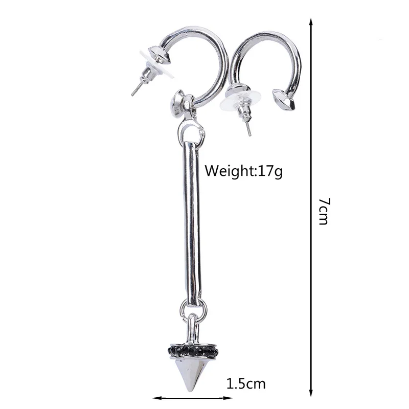 New Long ZA Unique Earing Fashion Women 2017 Big Gold Silver Metal Jewelry Vintage Stud Dangle Female Earring Pendant Accessory | Украшения