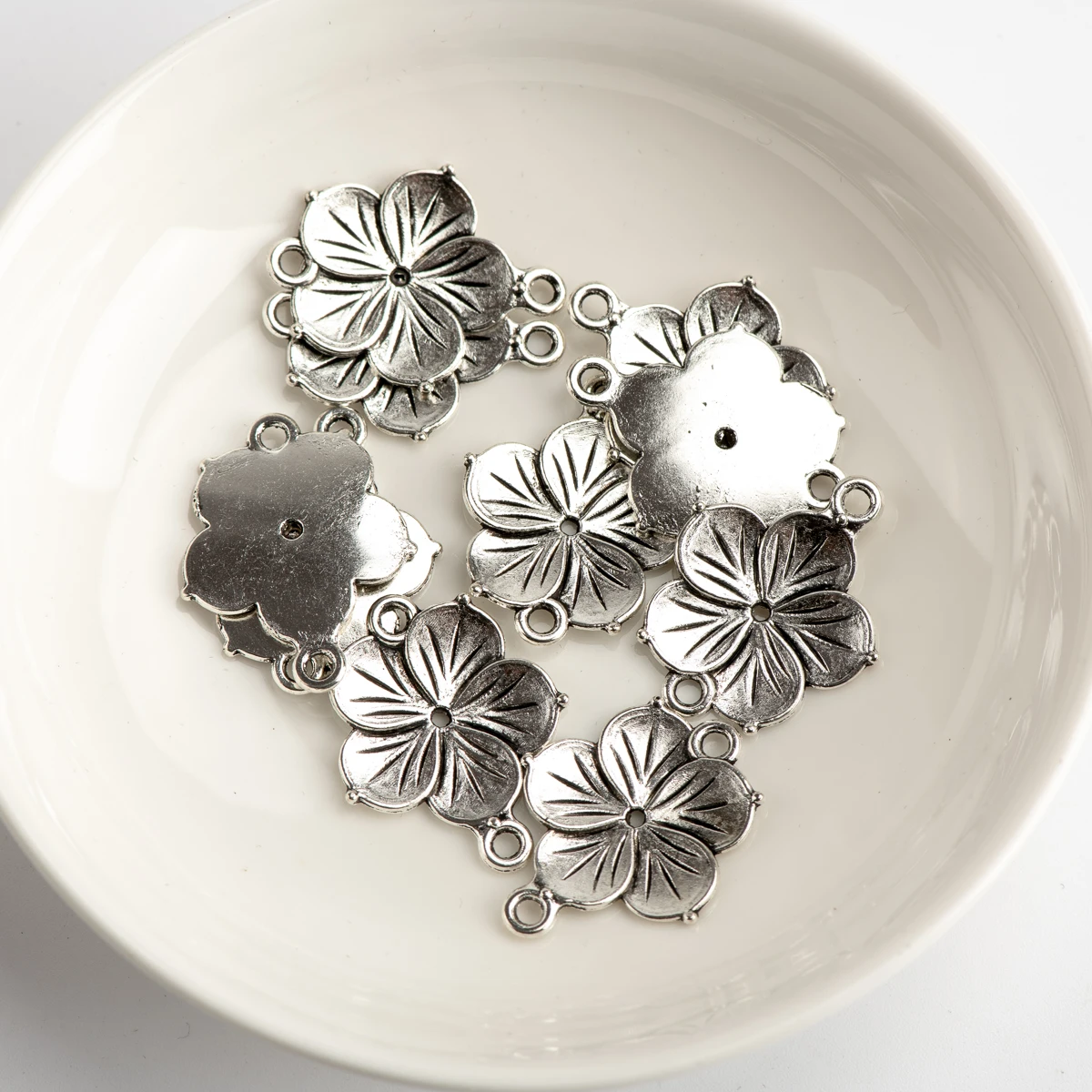 

Flower DIY Alloy Pendant Needlework Accessories Charms Jewelry Findings & Components For Jewelry Making #JZ205