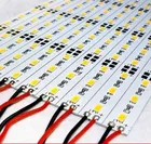 Жесткая светодиодная лента, 12 В, 25 см, 18 светодиодный Дов, s, SMD 5630, 5730, из алюминиевого сплава, 5102040 шт.