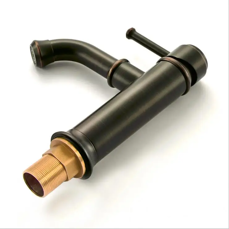 Новые Поступления Античный Бассейна Кран меди Ванной Комнате Раковина Роскошные