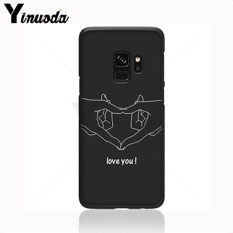 Чехол для телефона Yinuoda EXO kpop с сердечком и рисунком любовь на пальце Samsung Galaxy s7
