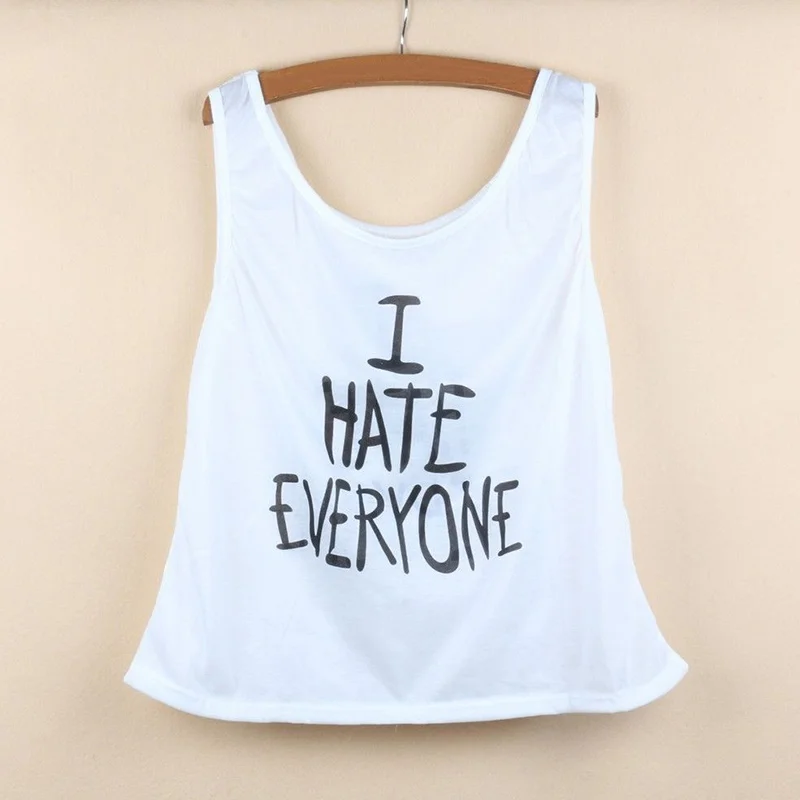 2017 модная женская майка с буквенным принтом летняя повседневная Свободная без