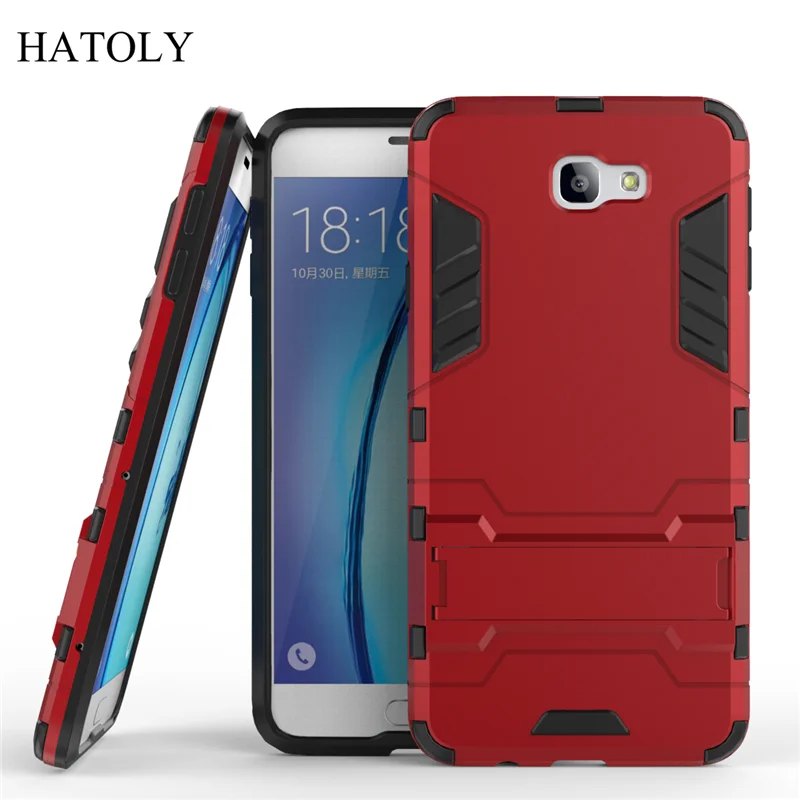 Чехол для Samsung Galaxy J7 Prime резиновый армированный жесткий чехол телефона Prime|case for