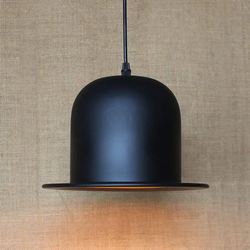 Антикварная черная Подвесная лампа для кухни освещение