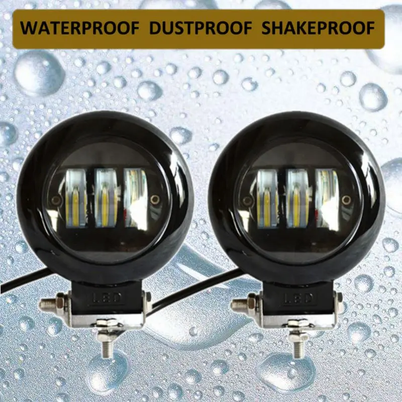 6D объектив 5 дюймов круглый квадратный светодиодный рабочий светильник 12 В для