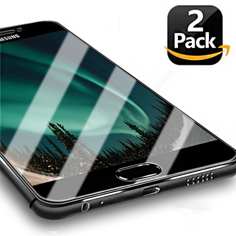 2 шт. Защитное стекло для Samsung Galaxy A5 2017 A7 A3 2016 закаленное Защитная пленка экрана A 3 5
