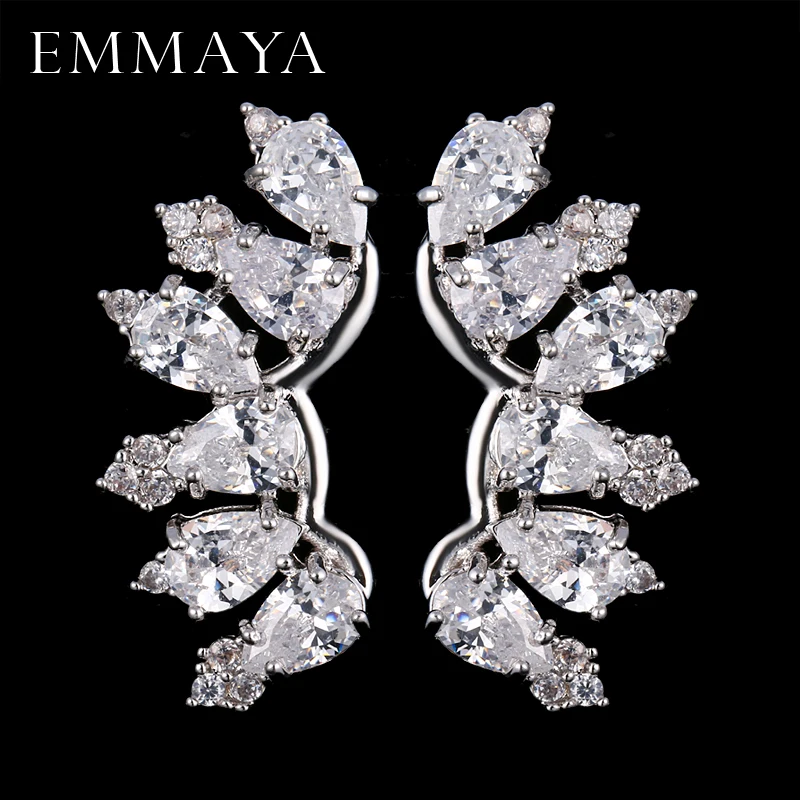 Роскошные Австрийские Прозрачные Серьги EMMAYA с фианитами для женщин модные