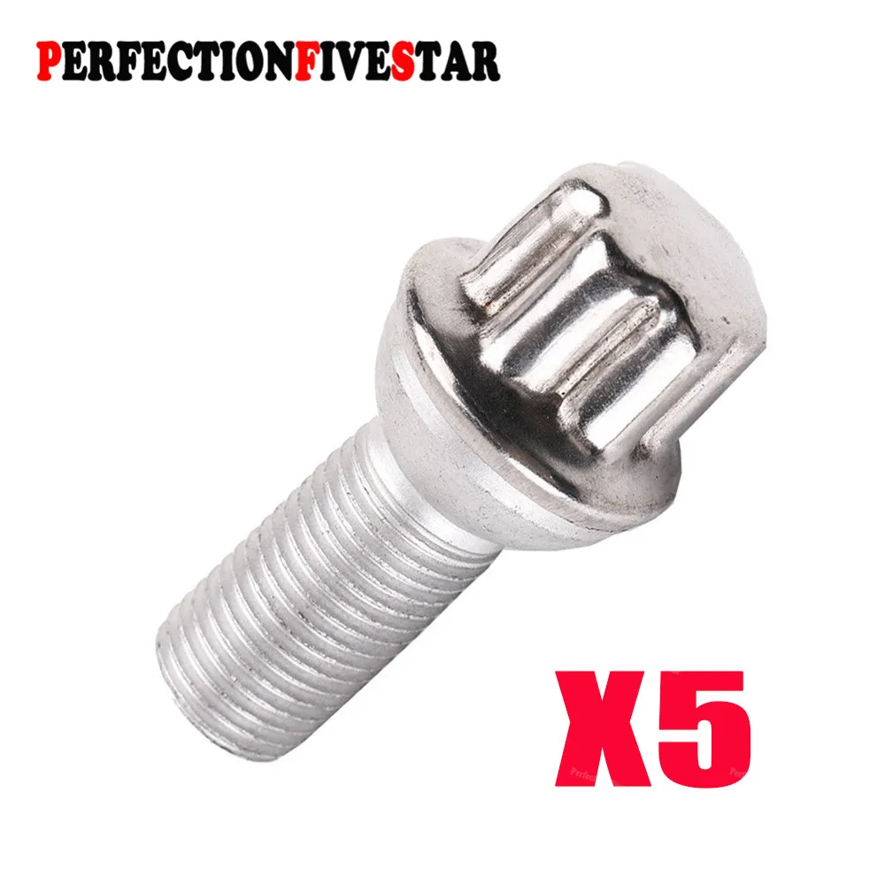 A0009905107 5 шт. колесо Колесный болт для Mercedes R172 C207 W204 W212 W221 W211 C216