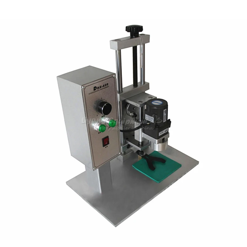 Double motor work capping diameter 10-50mm Desktop Automatic electric bottle machine | Инструменты
