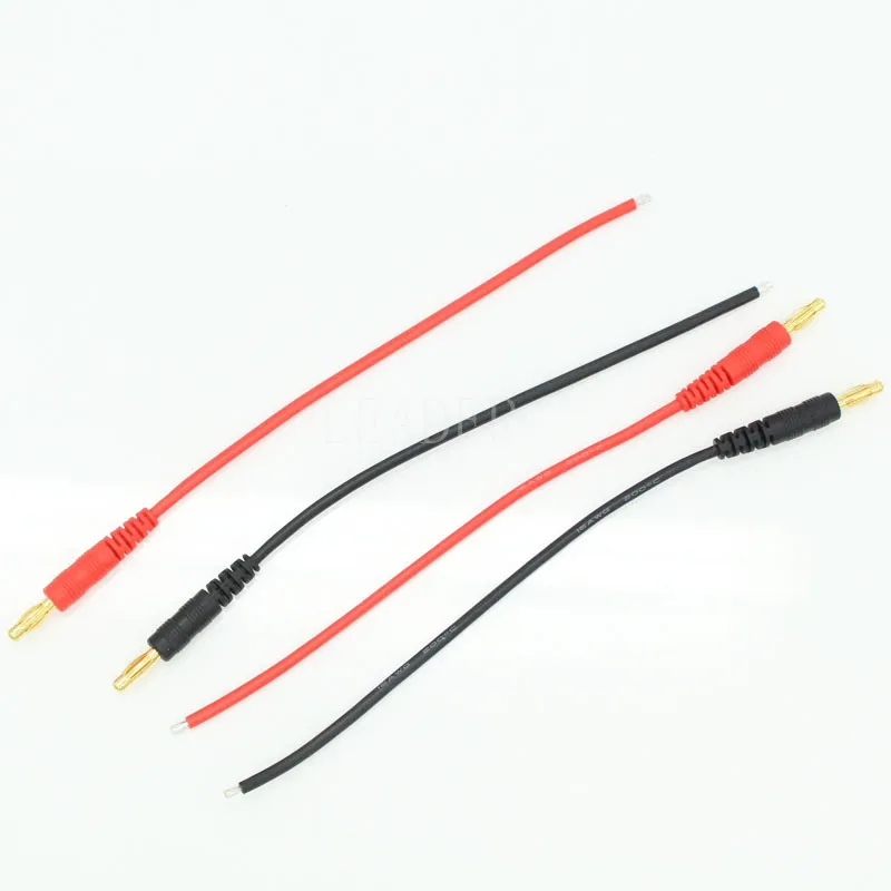 500 пар/лот RC части 4 0 мм позолоченный разъем типа &quotбанан&quot 16AWG мягкий