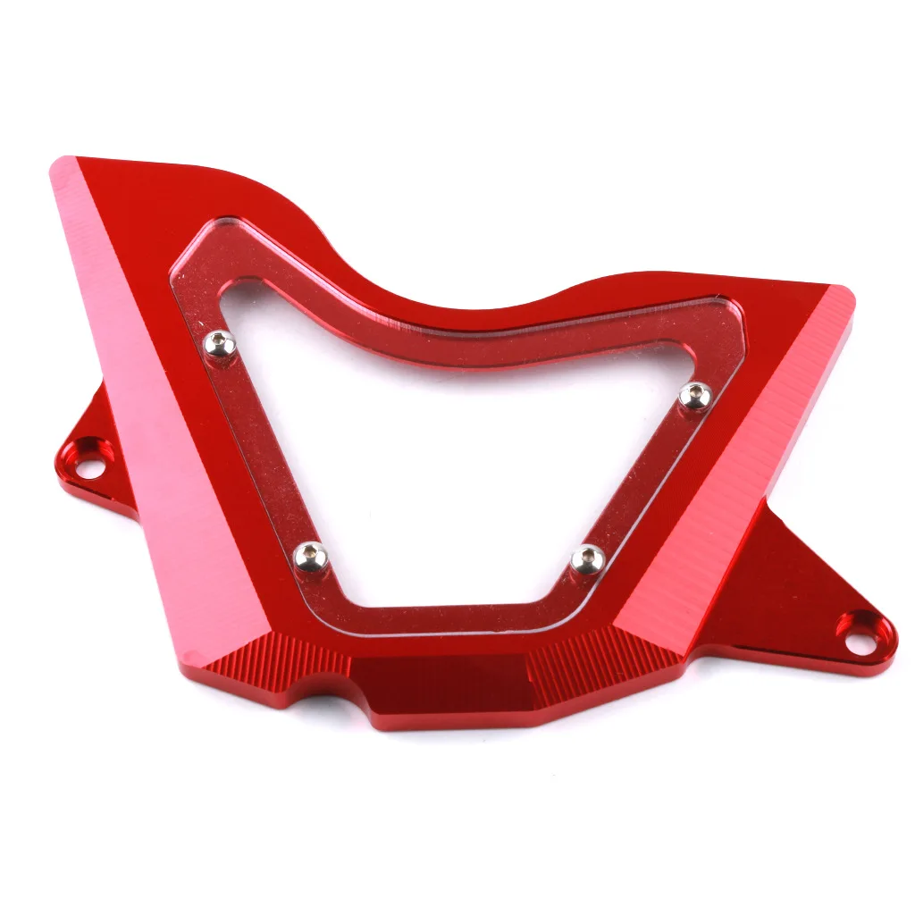 CNC алюминиевая передняя левая сторона Звездочка цепь Защита крышки двигателя