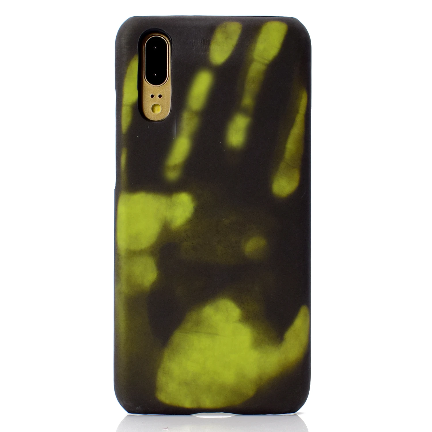 P20 термохромное изменение цвета по температуре ТПУ чехол для Huawei p20 p20lite задняя крышка не ПК не силикон