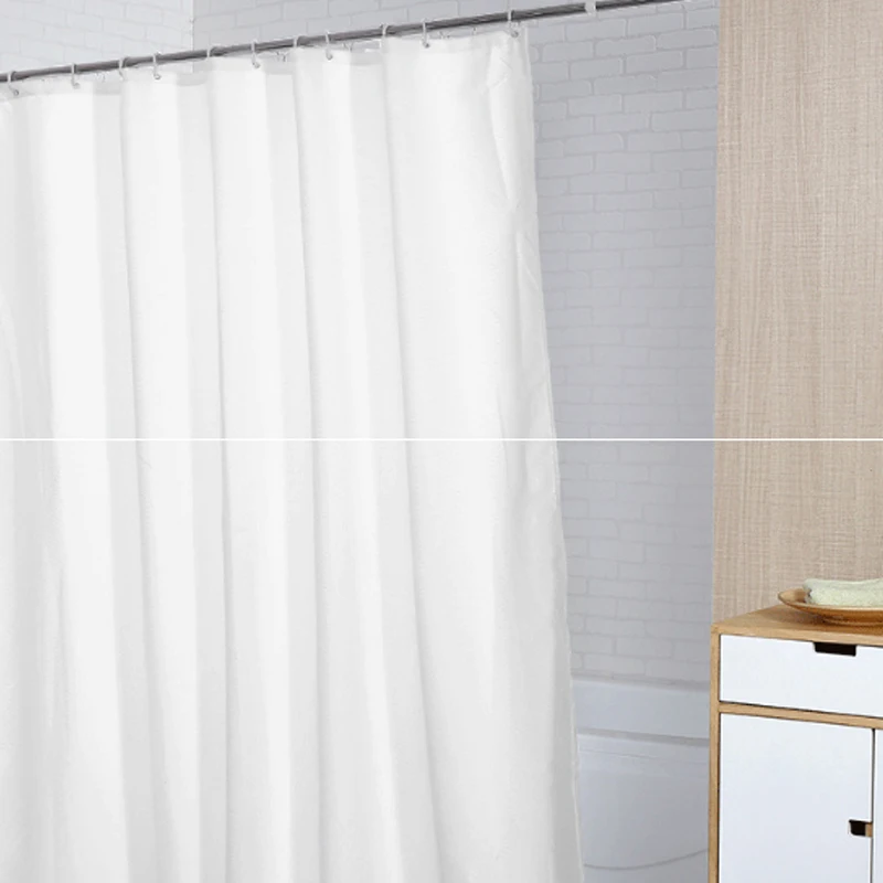 Полиэфирная тканевая Штора для душа Peva ванной комнаты толстая Водонепроницаемая
