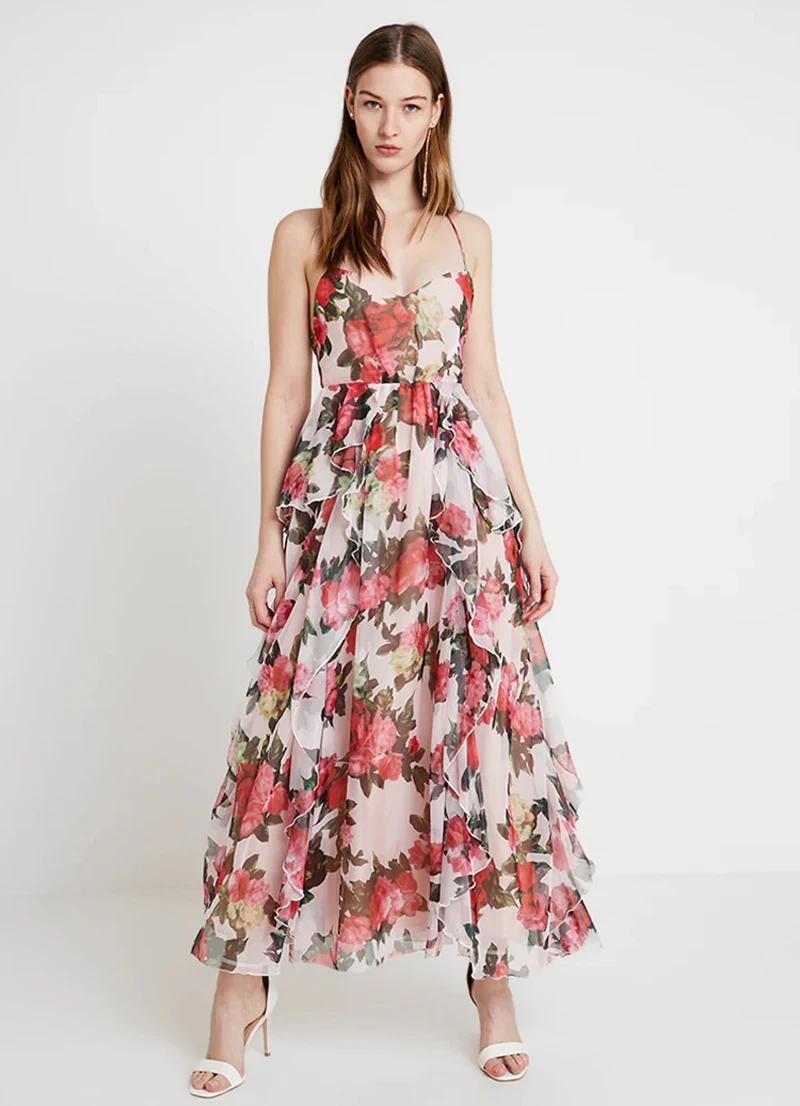 Сексуальные модные богемные платья с v-образным вырезом на бретельках открытой