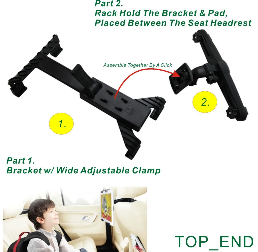 Бесплатная доставка 1 шт. универсальный кронштейн/держатель/стойка для IPAD2 3 4 AirIpad