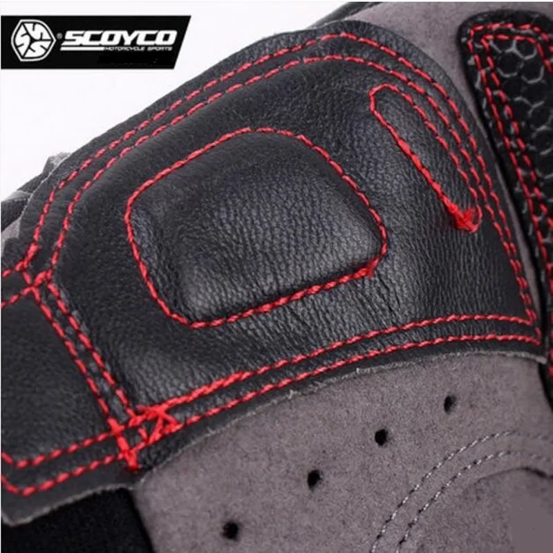 Новинка лета 2018 дышащие мотоциклетные перчатки SCOYCO MC49 для верховой езды