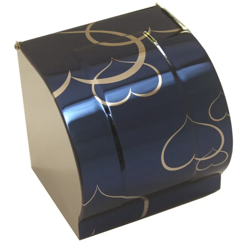 Бесплатная доставка Золотой бумажный держатель для гостиничной ванной