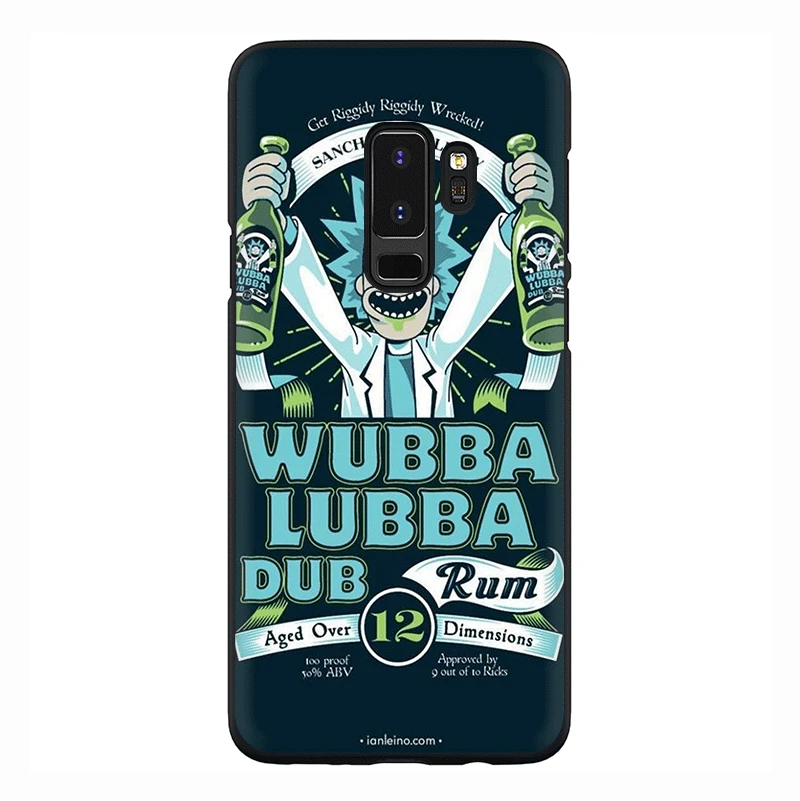 B9 Рик и Морти Мягкий силиконовый чехол для телефона для Samsung Galaxy S6 S7 край S8 S9 S10 плюс S10e M10 M20 M30 Note 8, 9 - Цвет: B9