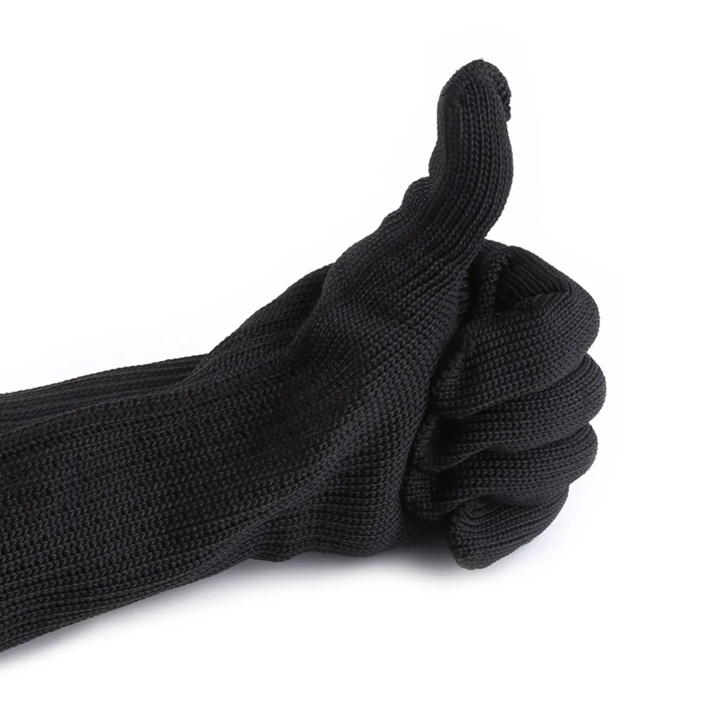 1 пара перчатки с защитой от порезов проволочная металлическая сетка из