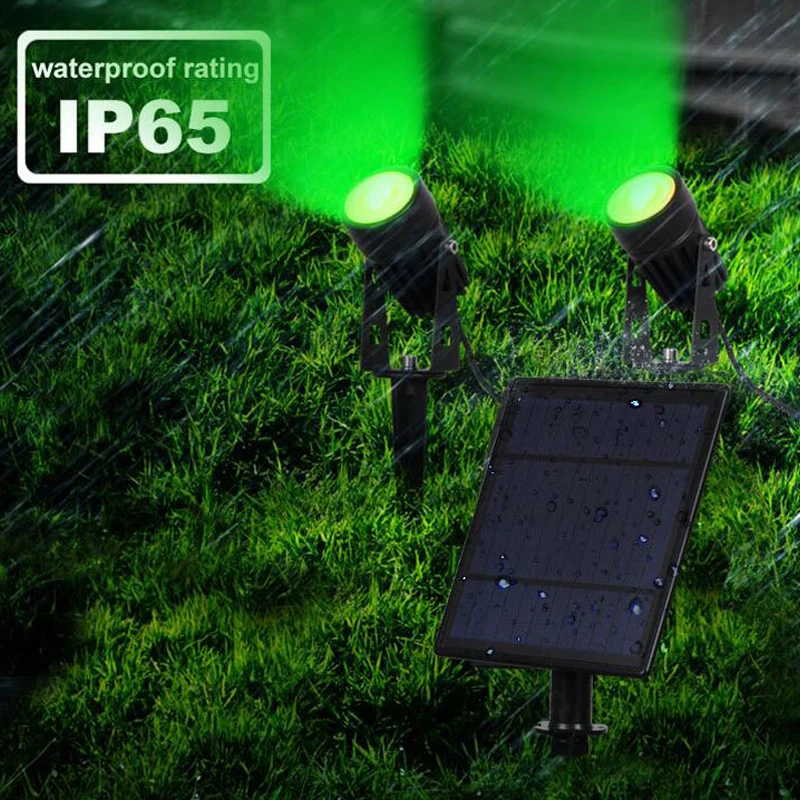 Новинка 2019 наружный светодиодный солнечный свет с двойной головкой светодиодные