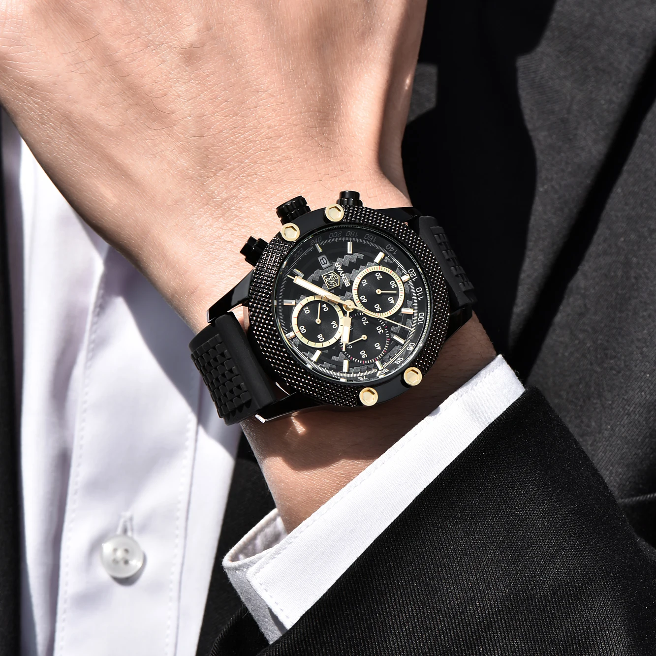 

Men's Watches BENYAR New Fashion Business Wrist Watches Mens Top Luxury Brand Waterproof Quartz Watch Men Relogio Masculino