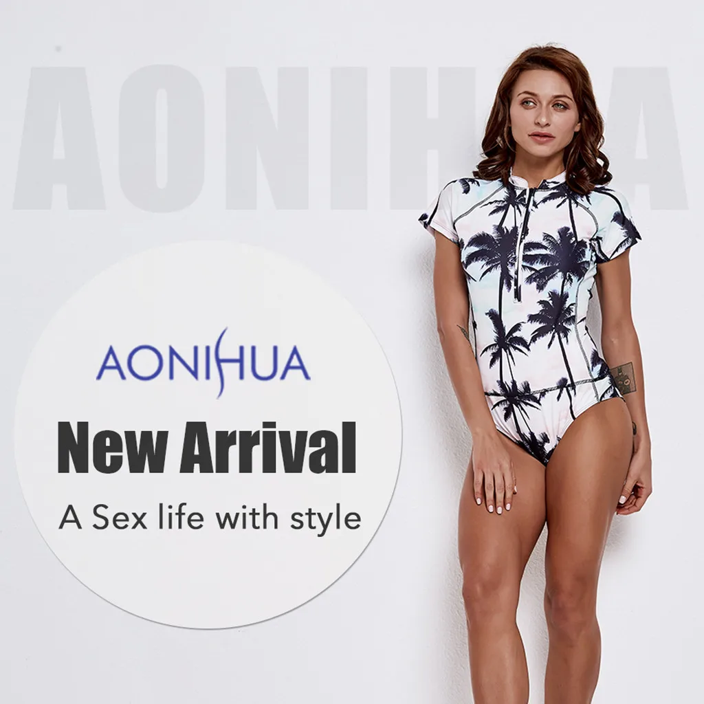 С длинным рукавом для серфинга дайвинга женский купальник цельный пляжный