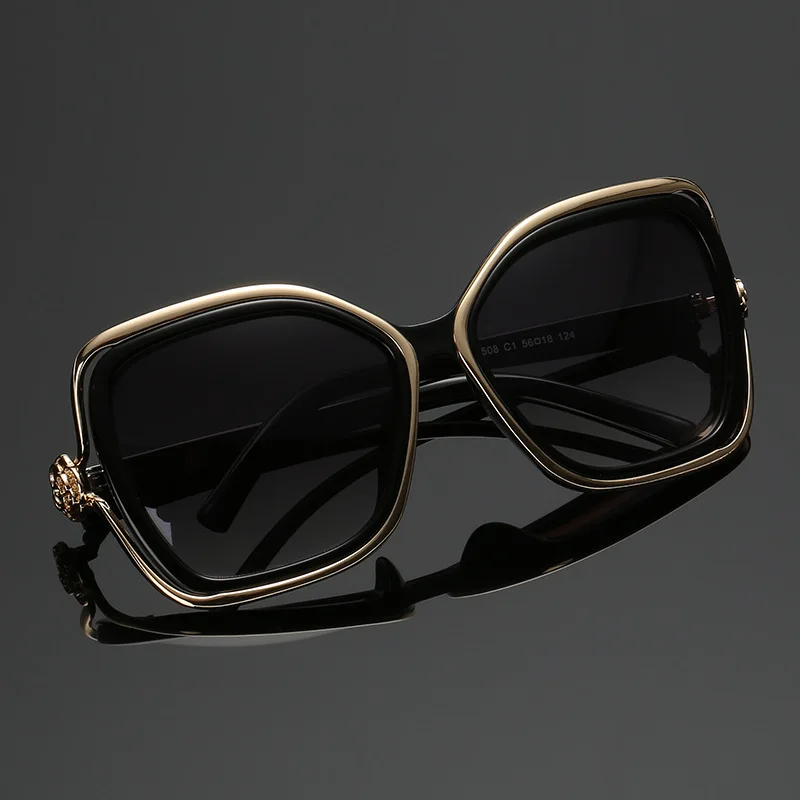 Солнцезащитные очки женские в винтажном стиле роскошные поляризационные