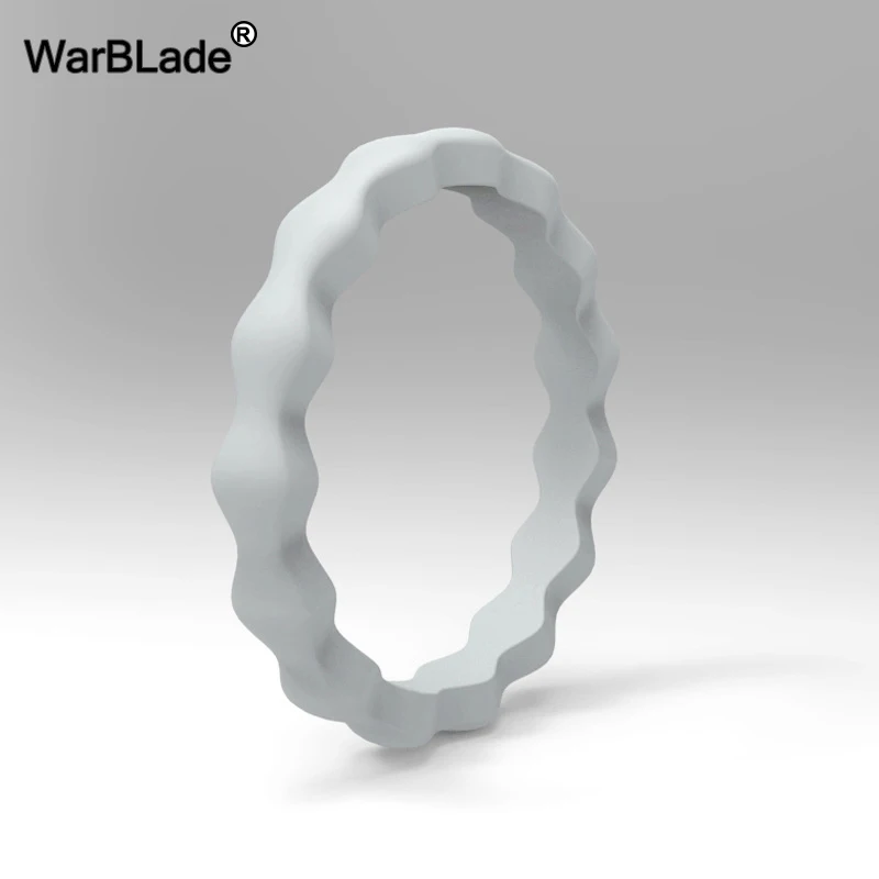 Новое Гипоаллергенное кольцо WarBLade 3 мм из эластичного силикона для кроссфита