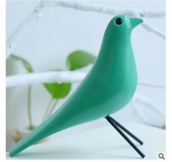 

Manufacturers direct ins Nordic children's room decoration children's wear shop layout props creative solid wood birds sculpture