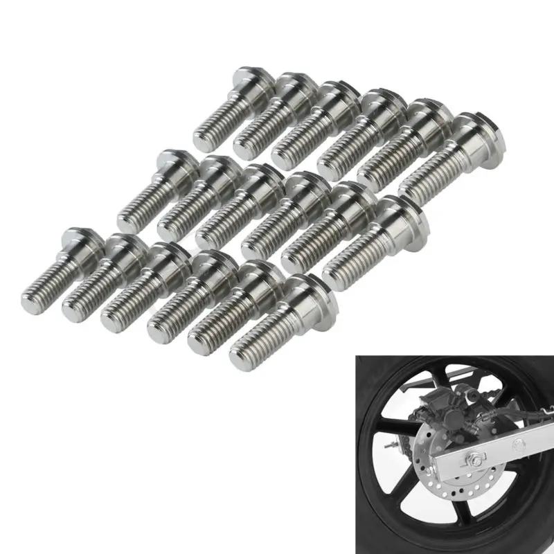 18xtitanium 8X24 F &amp R болты для тормозного диска ротора Honda GL1500 98-03 NT700 10-11 CBR600 91-94 ST1100 92-03
