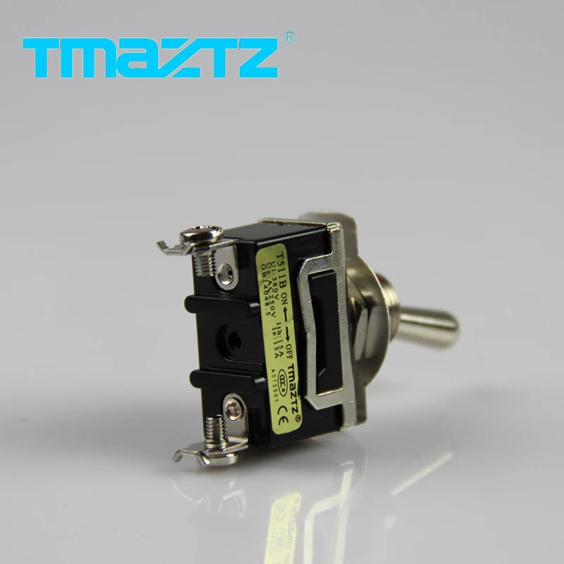 1 шт. TMAZTZ T511B 1021 переключатель с креплением на панель SPST 1P1T SP1T 1PST ВКЛ./ВЫКЛ. Два 2