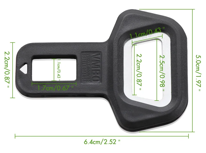 Автомобильный Крепеж для Ремня Пряжки Двойного использования Клипы открывания