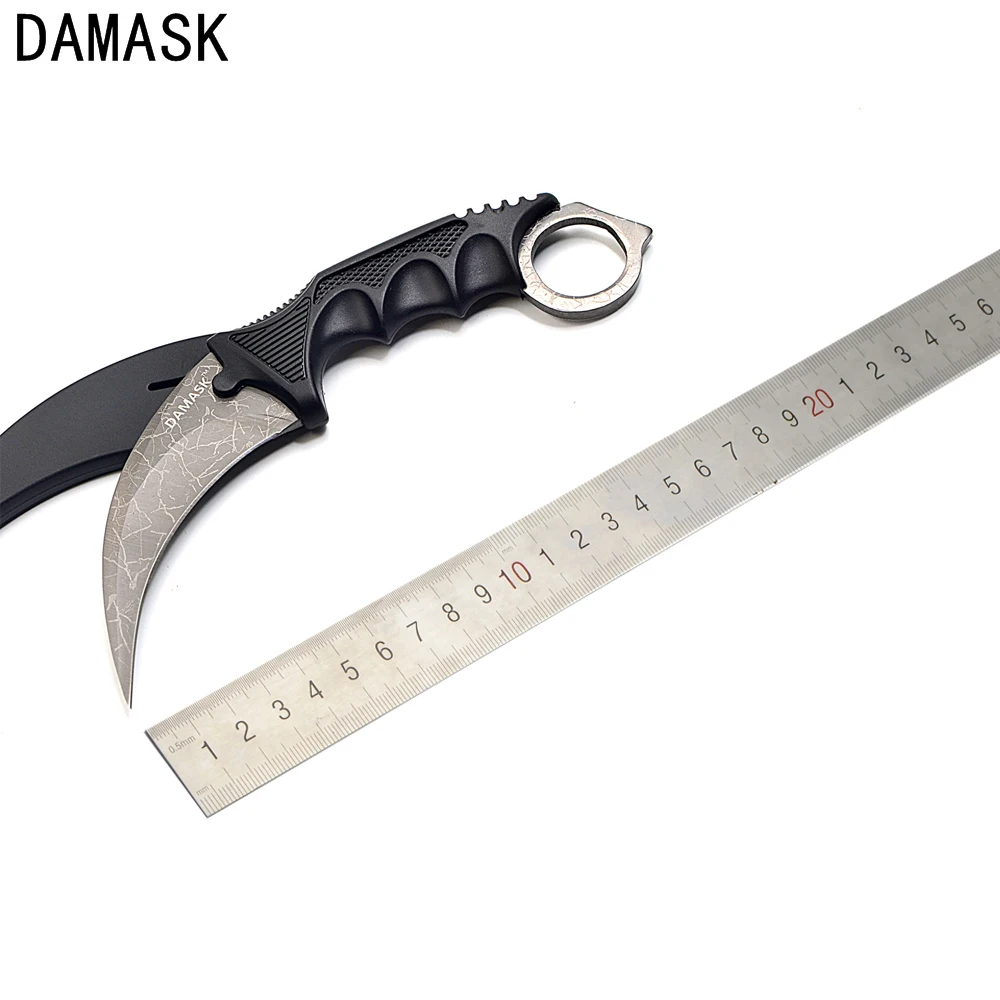 Дамаск csgo Counter Strike Karambit Ножи Кемпинг Охота лес exproring Портативный открытый Survial