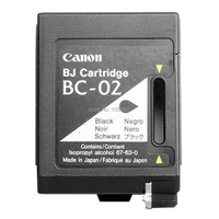 1pk compatible for canon bc 02 black ink cartridge 0881a003 canon bubble jet bj200
