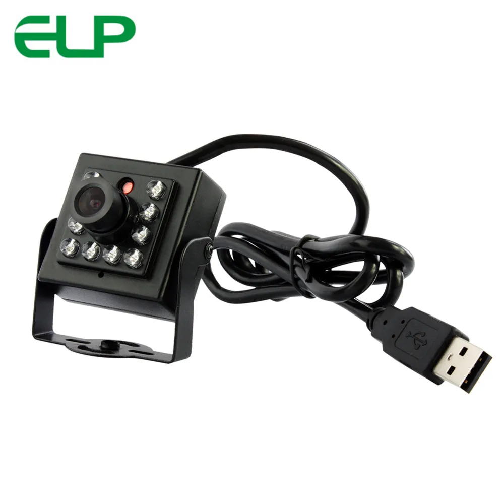 ELP Бесплатный драйвер 5MP 1/2. " Aptina MI5100 cmos датчик ночного видения Мини ИК USB Цифровая видеокамера для android linux