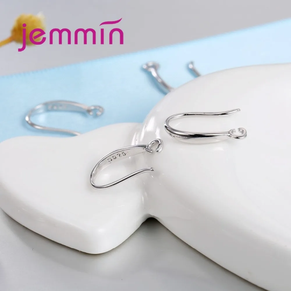 New 10PCS/lot 925 Sterling Silver Jewelry Findings DIY Handmade Hook Earring Components Accessory Ear Wires | Украшения и