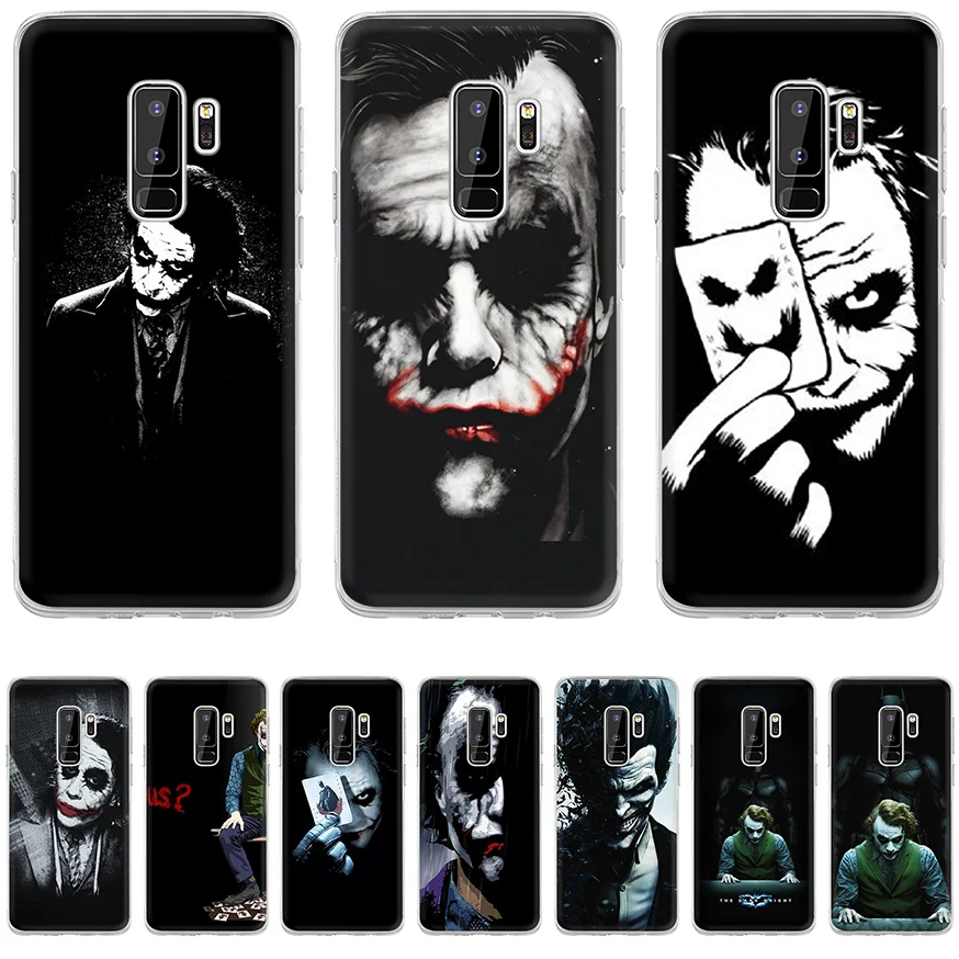 Чехол Desxz Clown для Samsung S8 S9 S10E S10 Plus S3 S4 S5 S6 S7 Edge Note 8 9 M10 M20 M30|Чехлы-накладки| |