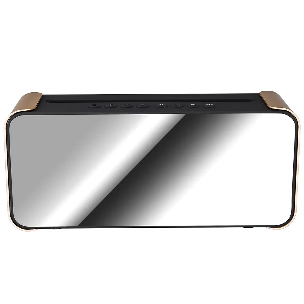 Беспроводной Bluetooth динамик тяжелый бас колонки музыкальный плеер Поддержка LED