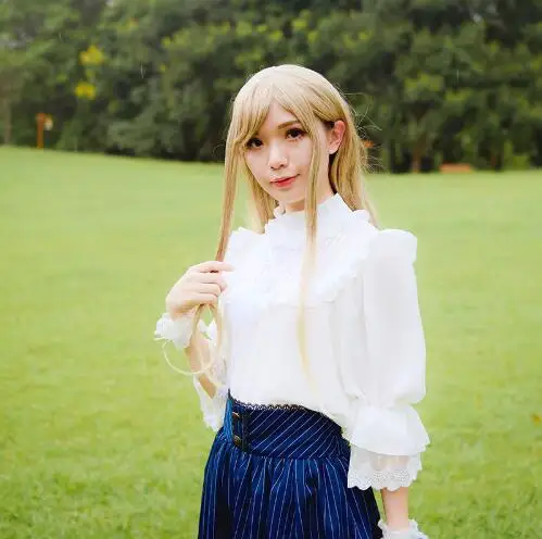 Женская блузка белая с оборками|blouse blouse|blouses chiffon blouseblouse white |