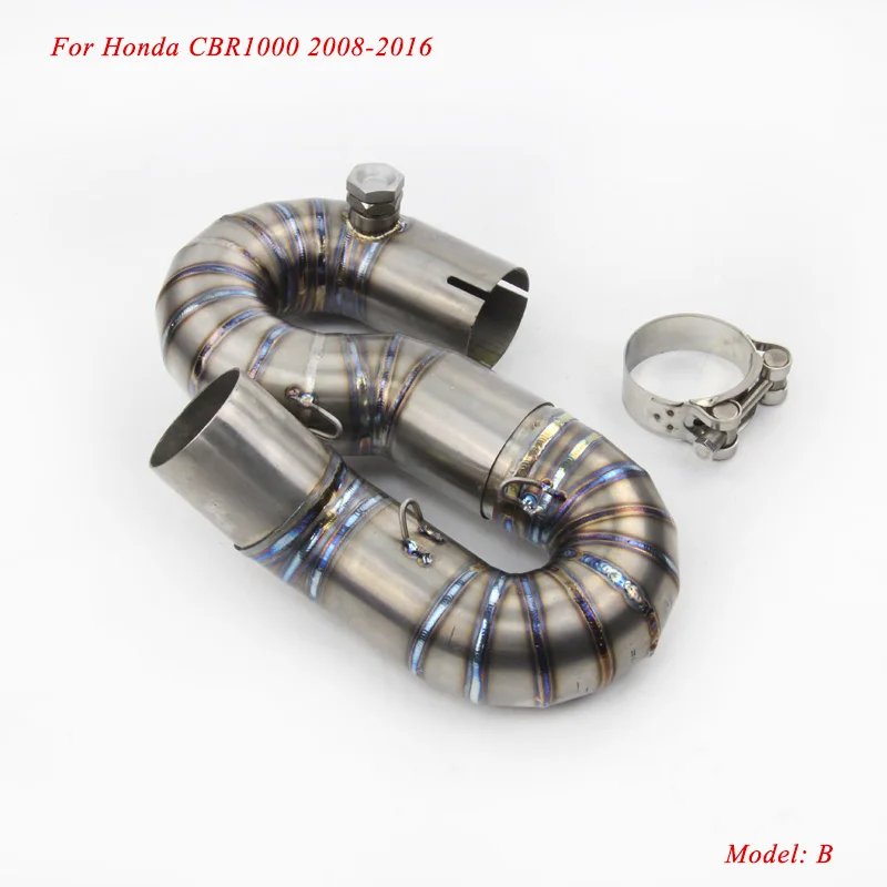 2008 2009 2010 2011 2012 2013 для Honda CBR1000 мотоциклетные Нержавеющая сталь или Титан сплав средней трубы