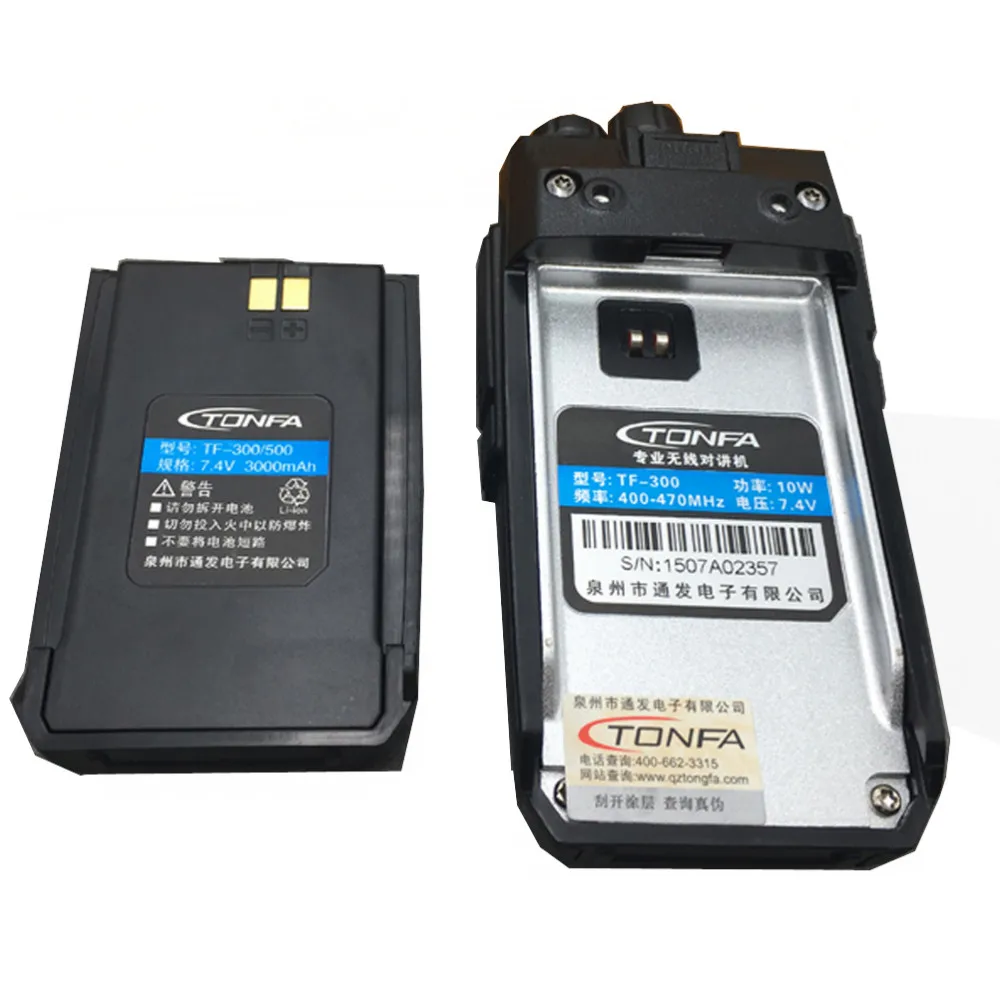 Новая рация TONFA TF-A300 UHF 400-470MHz 10W 16CH двухстороннее радио