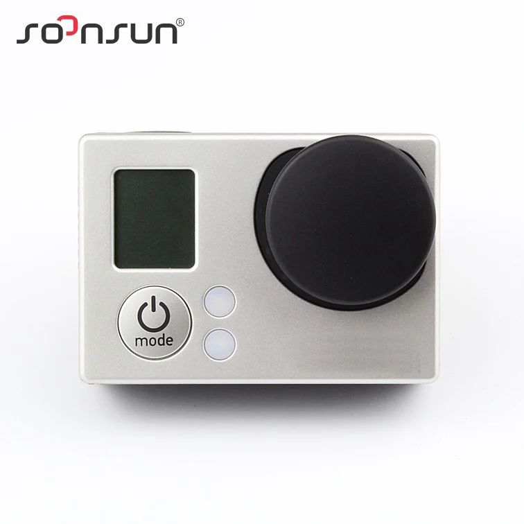Новая защитная крышка для объектива камеры SOONSUN + Крышка корпуса GoPro Hero 3 |