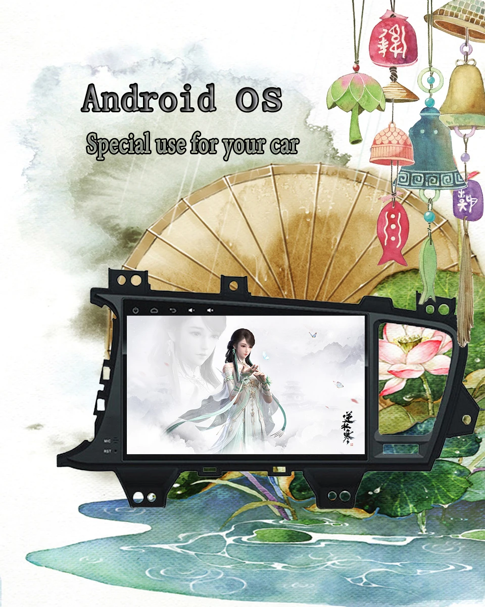" ips Android 9,1 стерео для Kia K5 Optima 2011 2012 2013 Авто Радио FM gps Навигация резервная камера блок без DVD