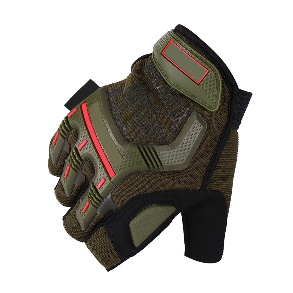 1 пара защитных перчаток на полпальца для мотокросса езды велосипеде|Перчатки| |