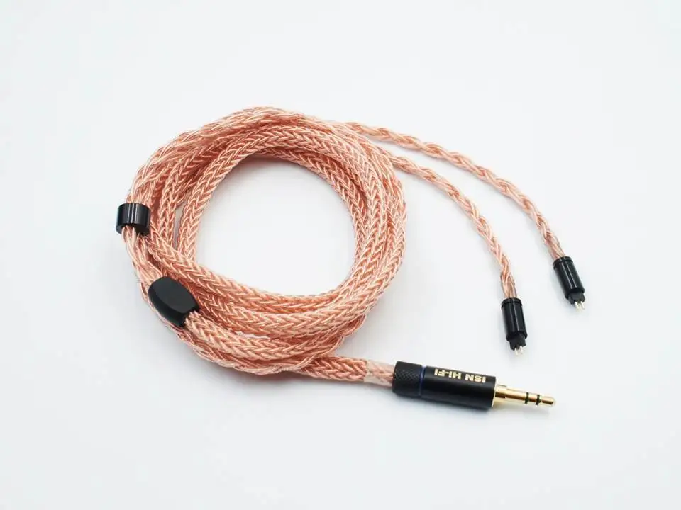 Однокристальный медный Hi Fi аудиофил IEM кабель is Audio C16 16 Share|Аксессуары для
