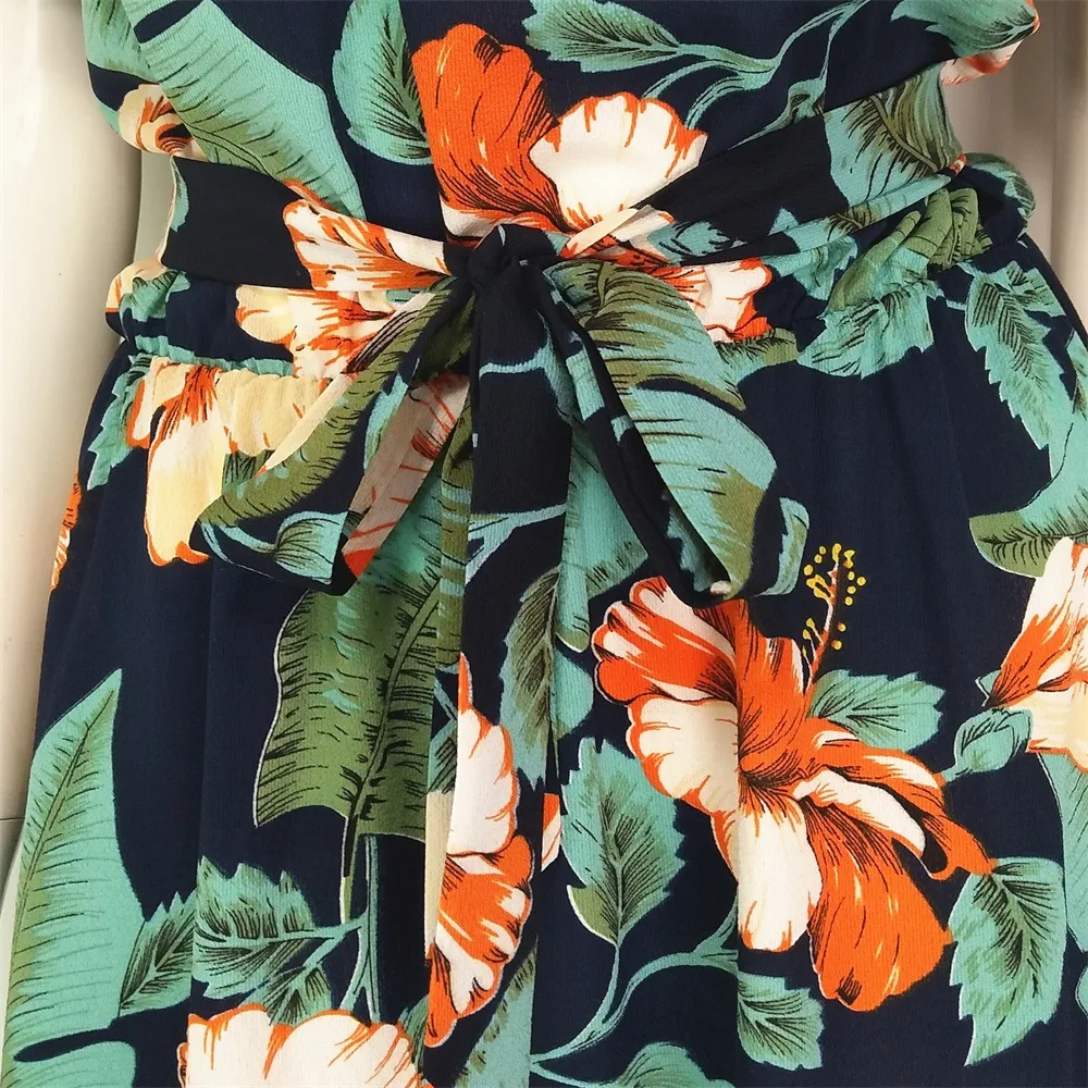 Women Boho Floral Print Off Shoulder Swing Summer Beach Party Dress Sundresses Female 2018 | Женская одежда