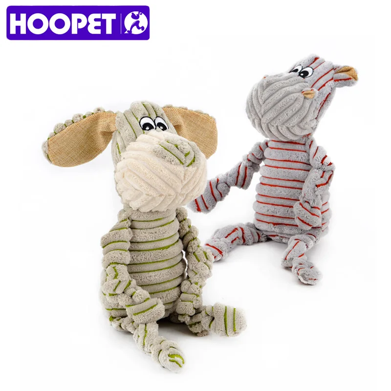 HOOPET Pet Товары для собак ослик и пони полосатый игрушка вокальный сильное